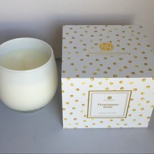 NWT Boxed Soy Candle Peppermint Bark